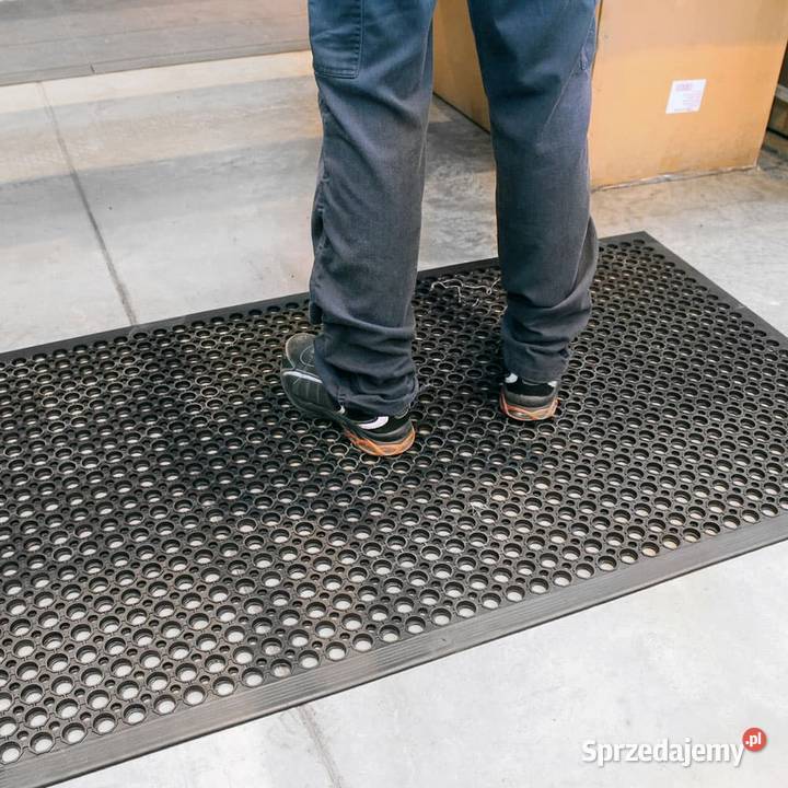 Wycieraczka Mata gumowa ażurowa z najazdem guma sprzedam