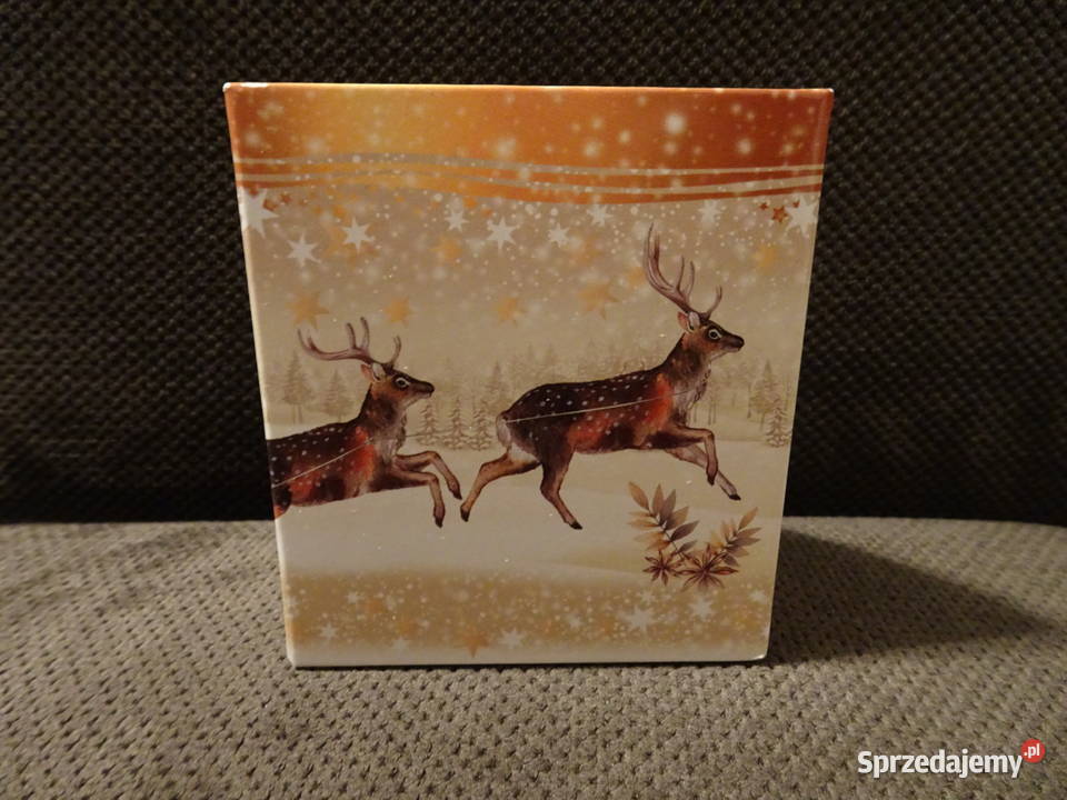 Świąteczna świeca zapachowa