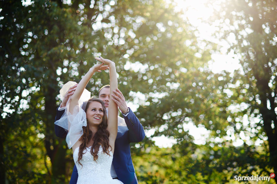 ZJAWISKOWA SUKNIA ŚLUBNA PRINCESSA Rozmiar 34(XS) Gdańsk
