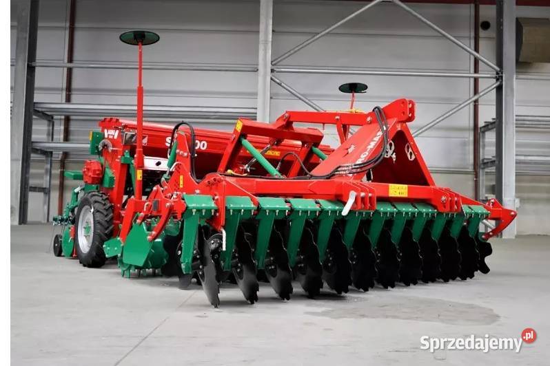 Agregat talerzowy 3m AgroMasz talerze fi560 25m łódzkie Radomsko