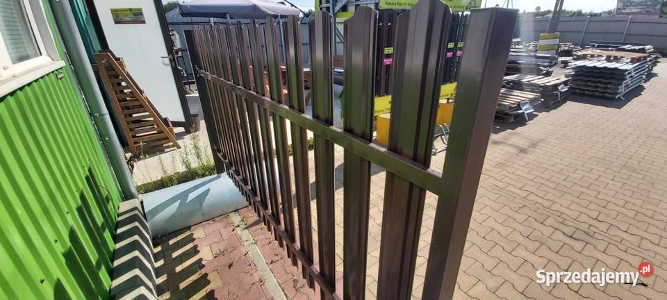Trwałe SZTACHETKI przęsła ogrodzenia brama małopolskie Nowy Sącz