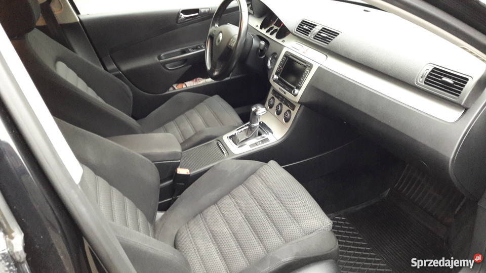 Volkswagen Passat 2008r B6 Kombiczarny NAVIDVD centralny zamek Passat Łódź