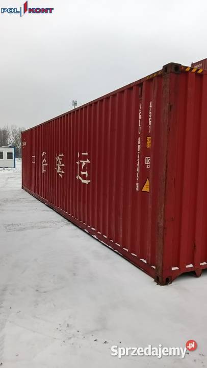 Kontener morski 40 HC 12 metrowy Pewny kontener Lublin