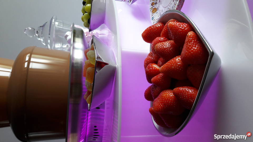 Fontanna Czekoladowa Najwyższa w Polsce Kraków