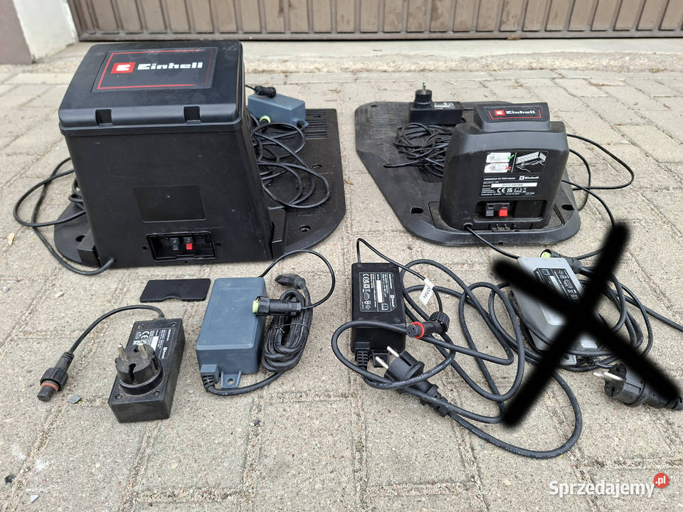 Baza stacja ładowania z 2 bolcami do robota Roboty koszące Giżycko