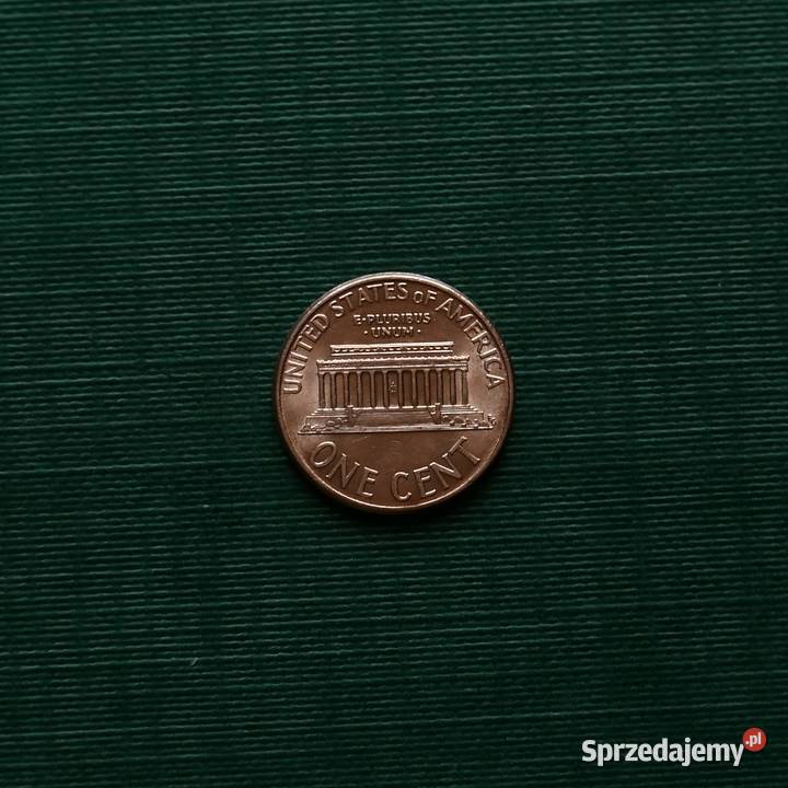 USA 1 cent 2001r Cent Lincolna Gliwice sprzedam