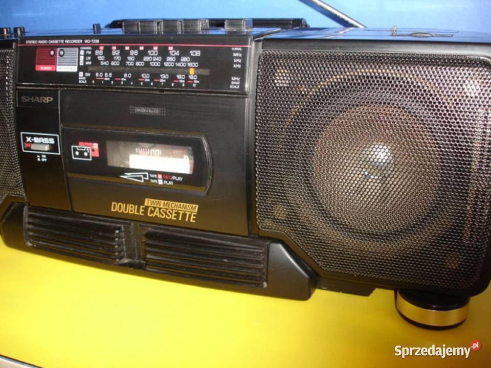 Radiomagnetofon SHARP WQT238H lubuskie Zielona Góra