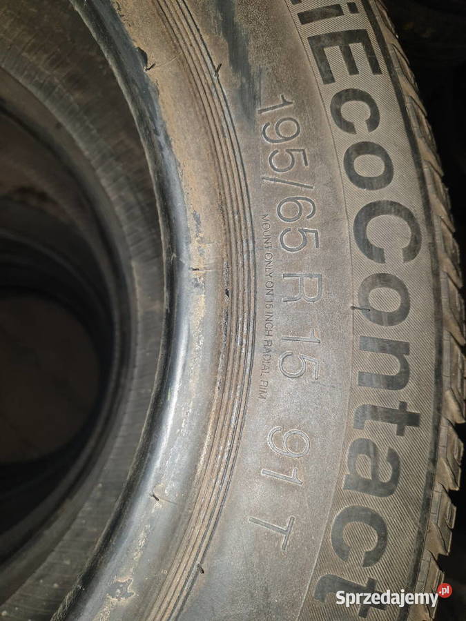 Opona Continental Conti Ecocontact Ep 19565R15 Dobre Miasto