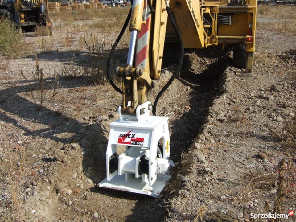 Zagęszczarka Simex PV600 koparek 612 ton Rybnik