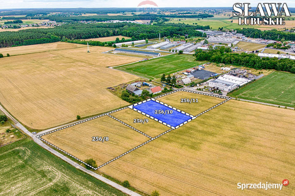 Działka inwestycyjna w Sławie 2115 m 25610 Sprzedaż