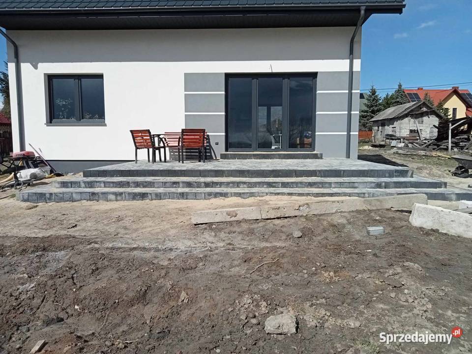 Układanie kostki brukowej lubelskie Komarów-Osada