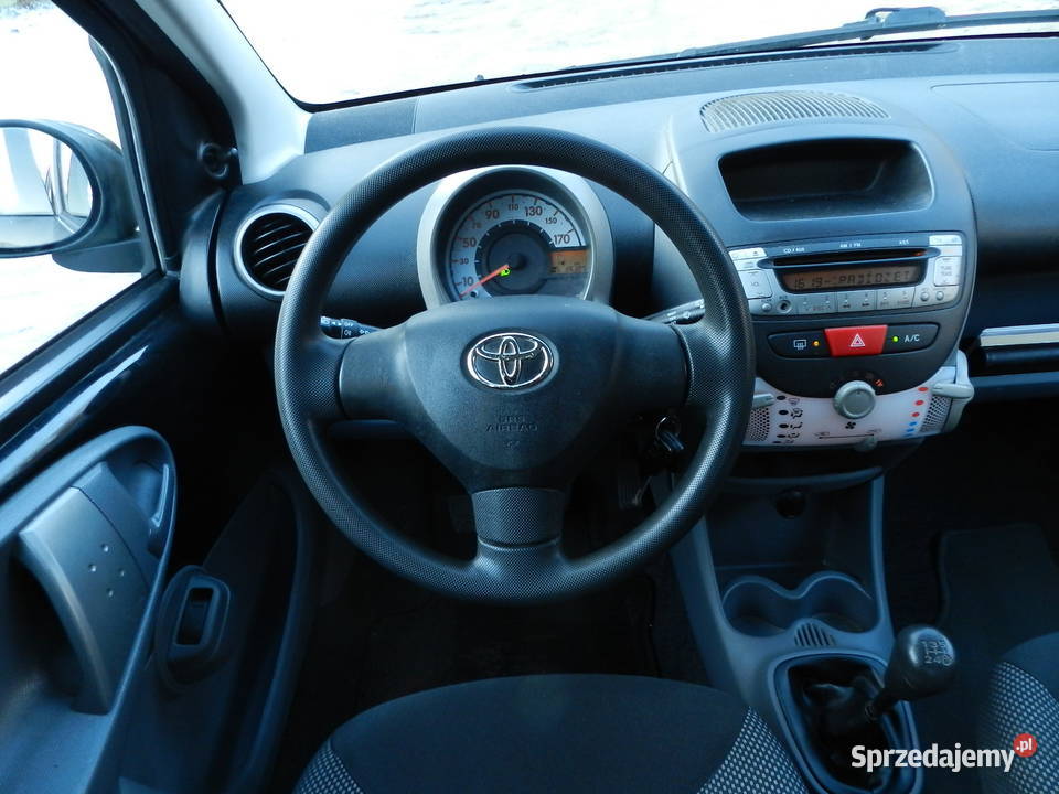Toyota Aygo I 5drzwi KLIMA 1właścicielka SERWIS Puszczykowo