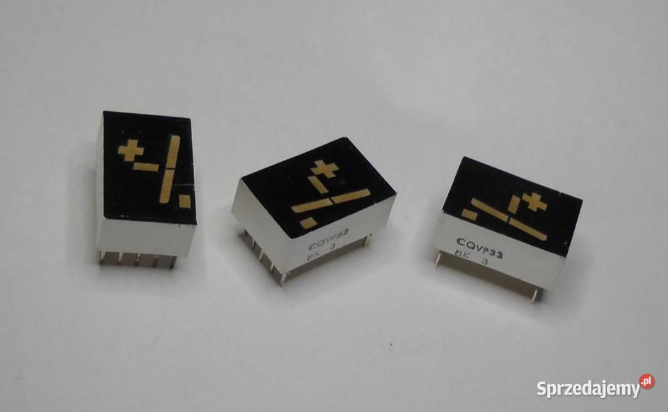 Wyświetlacz LED CQVP33 Unitra CEMI pomorskie Gdańsk