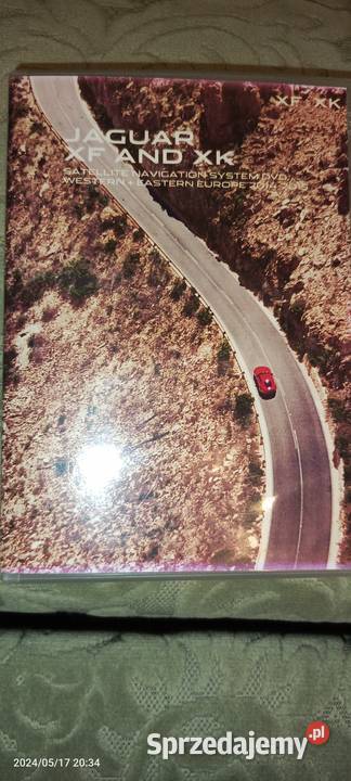 MAPA MAPY DO NAWIGACJI  CDDVD JAGUAR XF XK