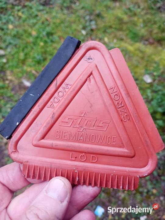 Skrobaczka do szyb PRL Fiat 126p Żuk Nysa