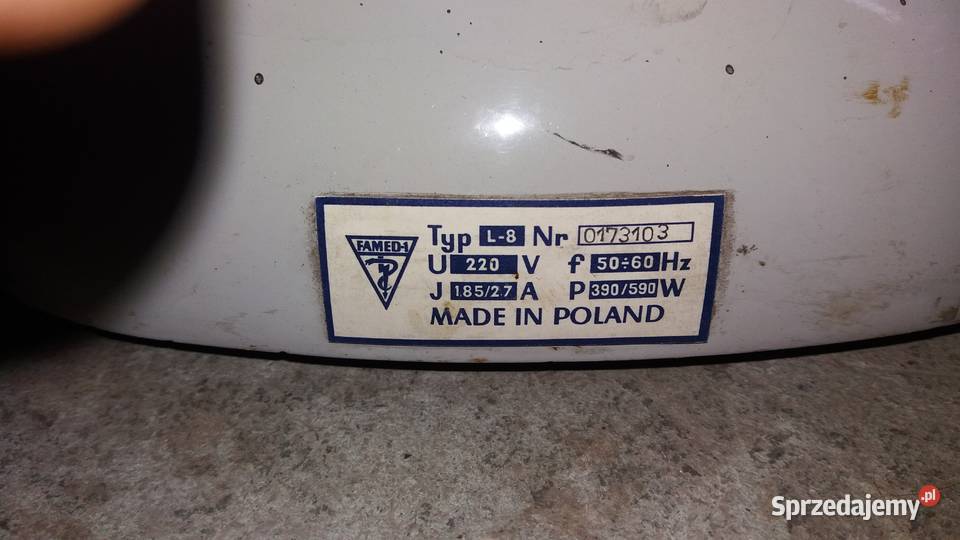 Lampa Famed1 IrUv L8 sprzedam