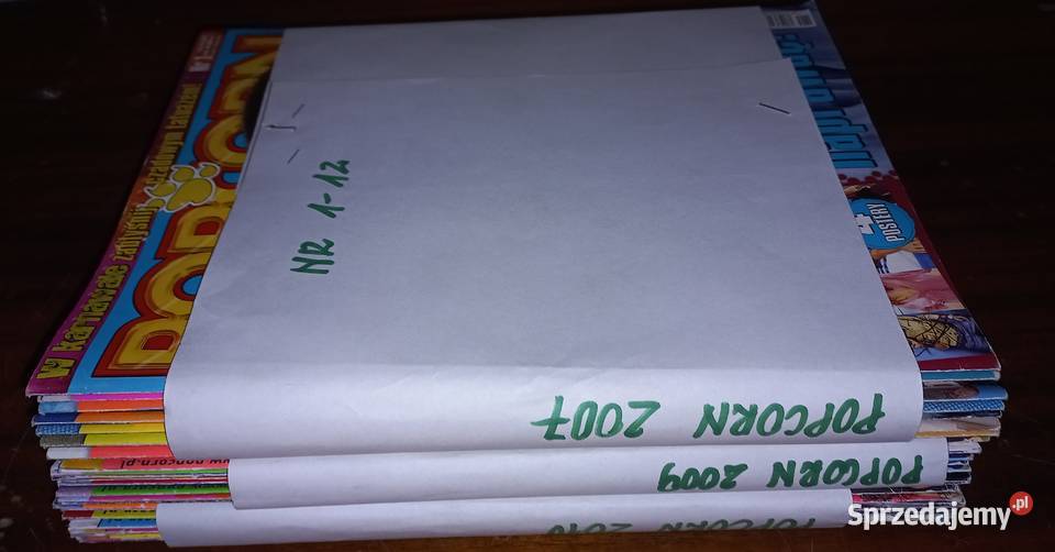 Popcorn magazyn 34 sztuki 20072010 Elbląg