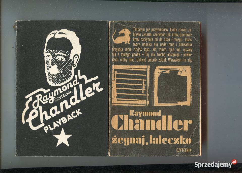 Żegnaj laleczko Playback Chandler Szczecin sprzedam