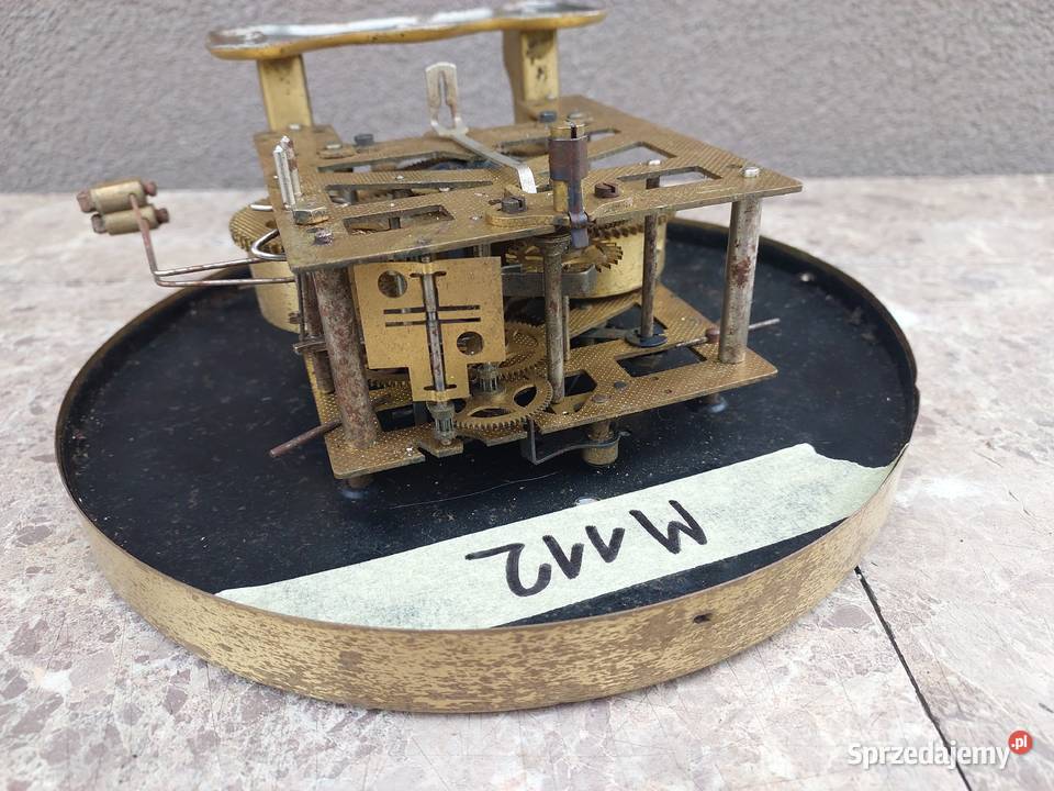 M112 Mechanizm starego zegara ściennego Junghans Tczew sprzedam