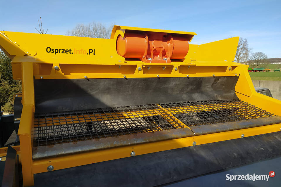 Przesiewacz wibracyjny 3 frakcje z przenośnikiem mazowieckie Grodzisk Mazowiecki sprzedam