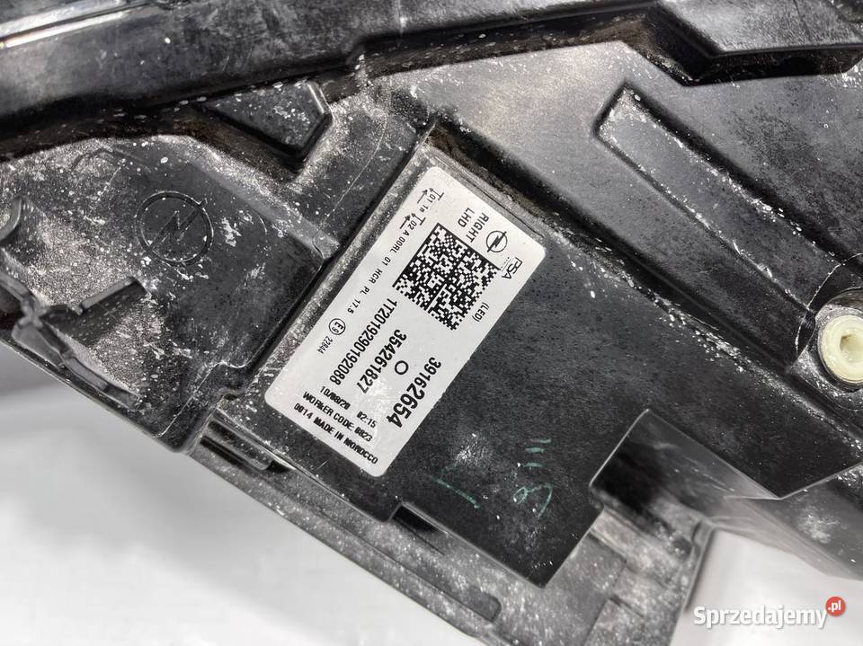OPEL CORSA F PRAWA LAMPA PRZÓD FULL LED Ostroróg