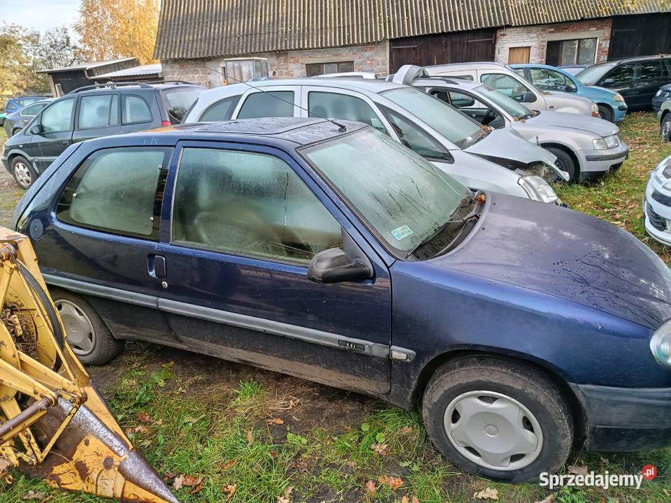 Citroen Saxo 11 2000 r dawca części Szklarka Myślniewska sprzedam