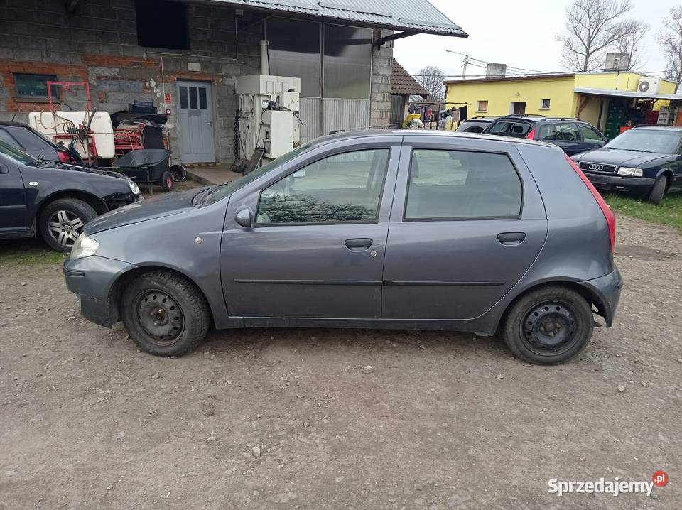 Fiat Punto 13 JTD 51 kW 2005 r dawca części wielkopolskie Szklarka Myślniewska