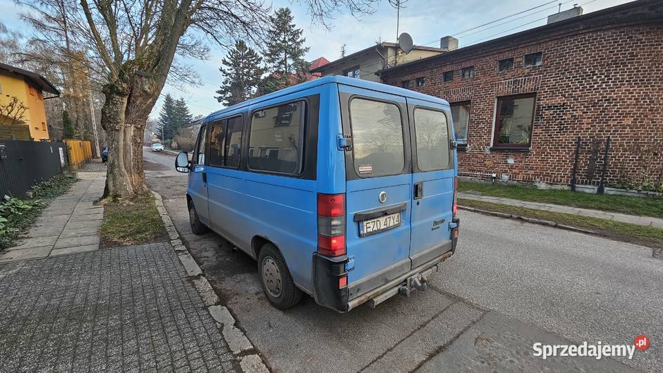 FIAT ducato Panorama 9 osób 495000km Łódź sprzedam