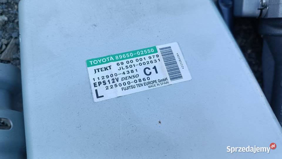 Wspomaganie elektryczne kompletne toyota Auris I małopolskie