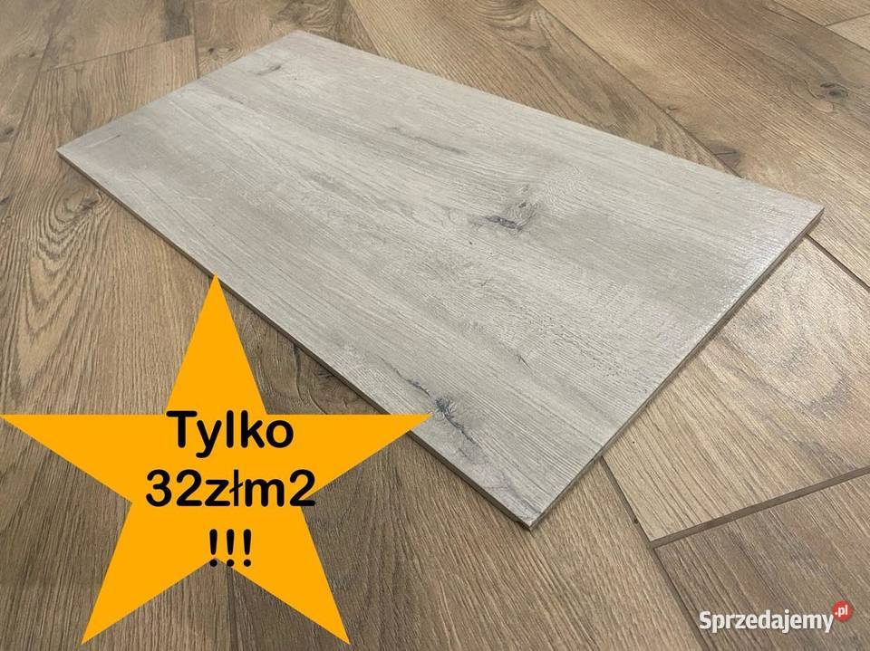 Okazja Gres Drewnopodobny WOOD WHITE 30x60 Warszawa