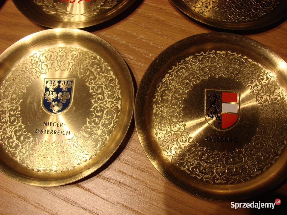 WDK austriackie mosiężne podkładki pomorskie Pruszcz Gdański