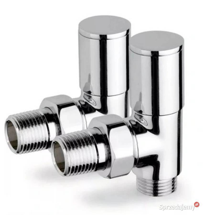 Dekoracyjny Zestaw zawór kątowy grzejnik Kalisz
