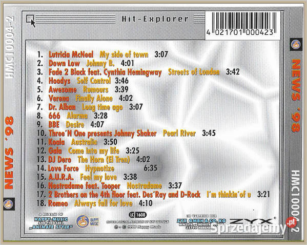 News 98 Album CD CD Płyty i kasety Krynica-Zdrój