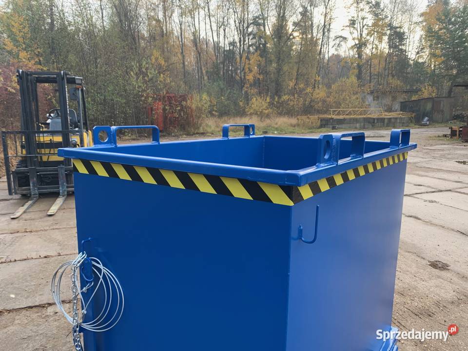 Kontener z otwieranym dnem PMDC 1700 L producent Kielce