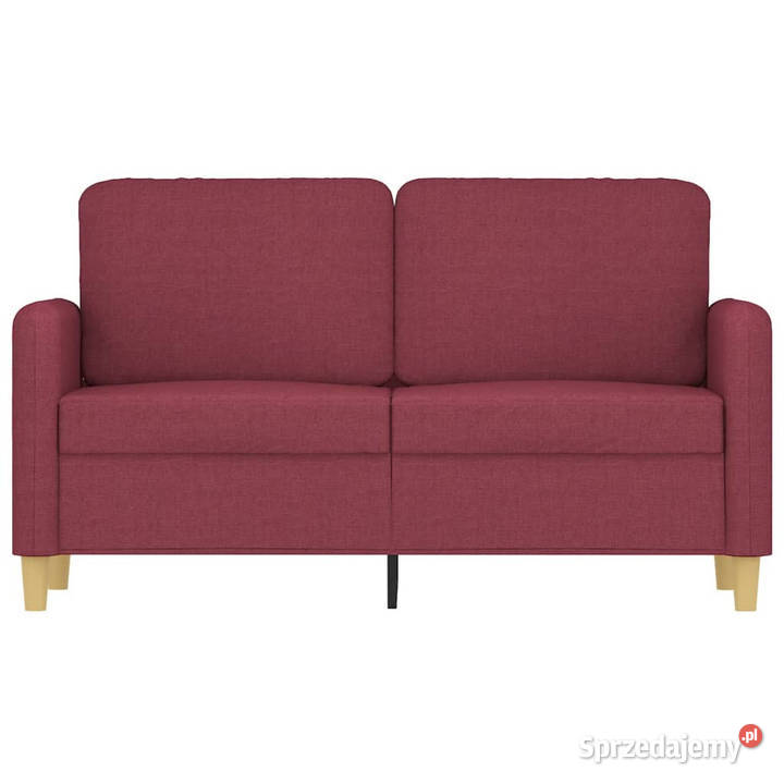 Sofa 2osobowa winna czerwień 120 tapicerowana Sofy i kanapy mazowieckie Warszawa