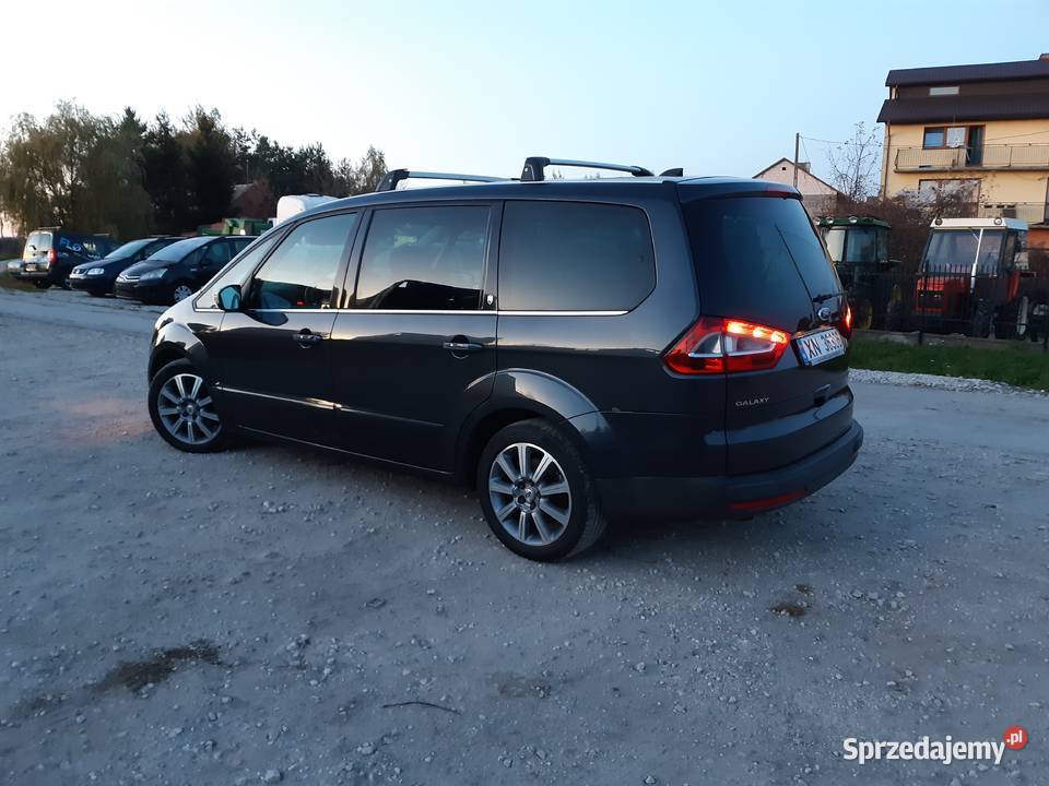 Ford Galaxy GHIA 20 TDCI Panorama webasto DVD lakier metallic Brzeziny