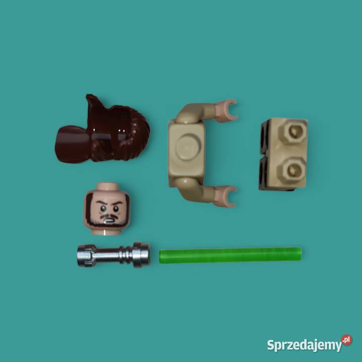 Lego Star Wars QuiGon Jinn SW1404 Plastik  Zabawki mazowieckie Warszawa