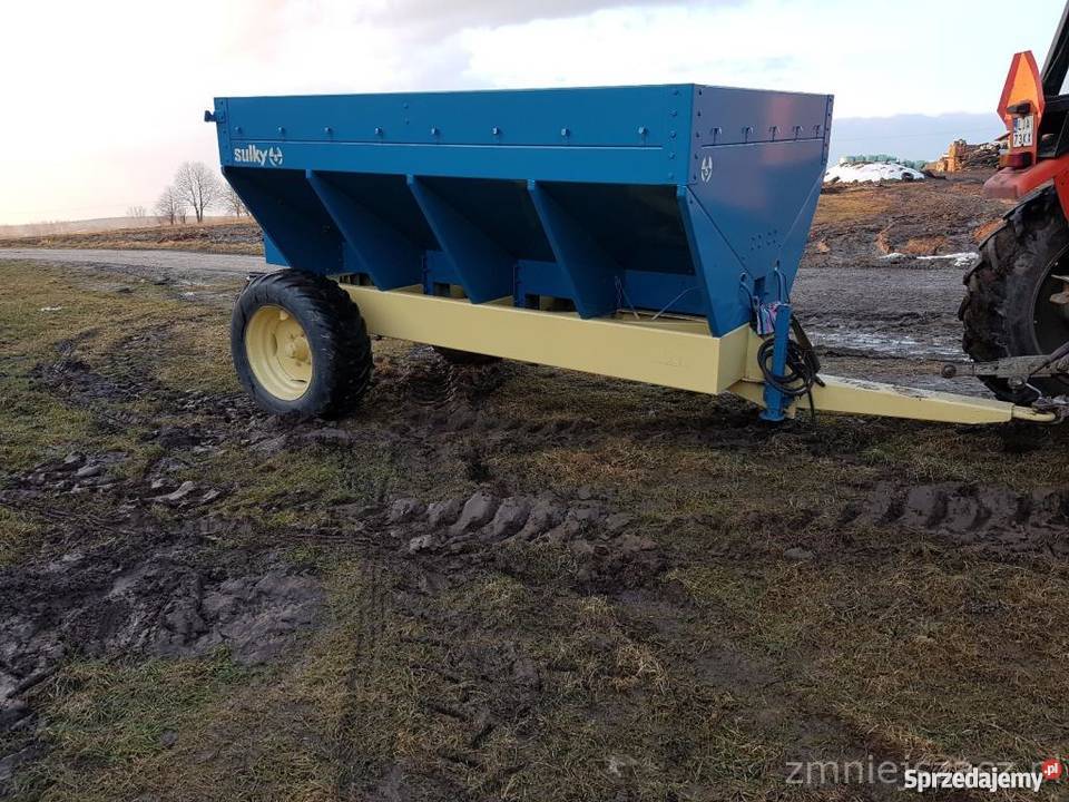 Rozsiewacz do wapna i nawozu SULKY lubelskie Janów Lubelski