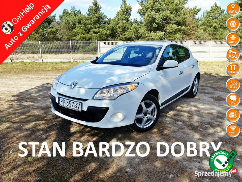 Renault Megane 16 16VKlimaElektrykaNaviAlu gniazdo AUX Piła