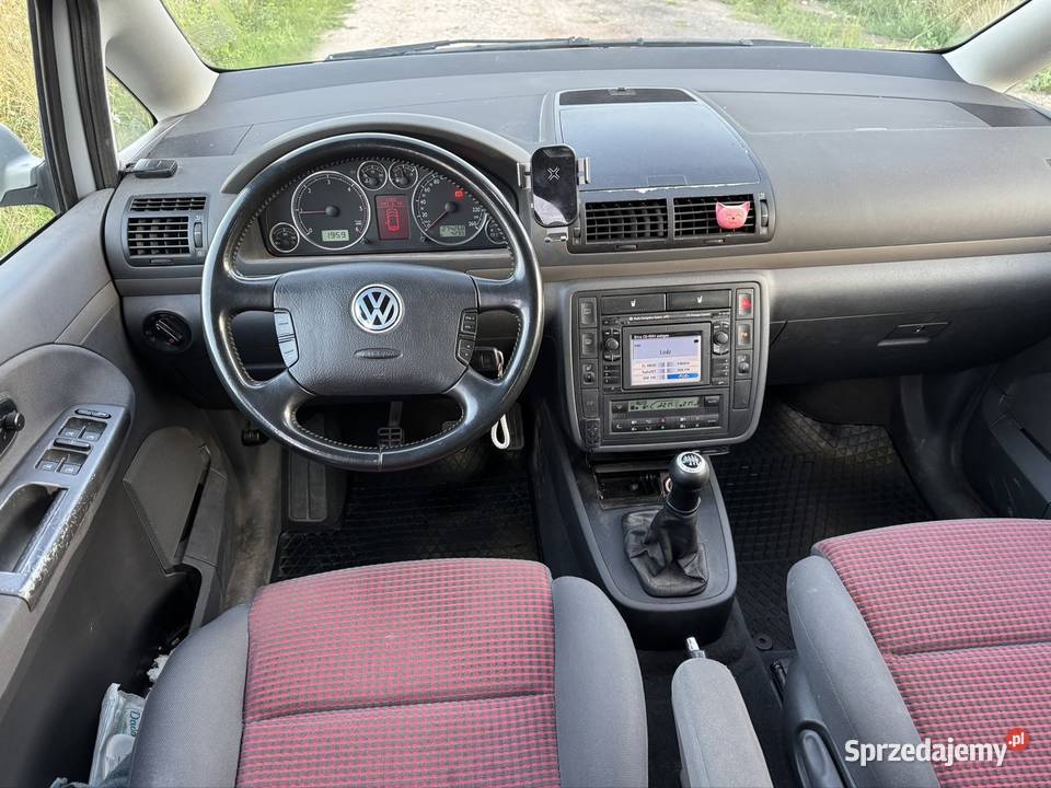 Vw Sharan 19 tdi 2002 4x4 lakier metallic łódzkie Łask