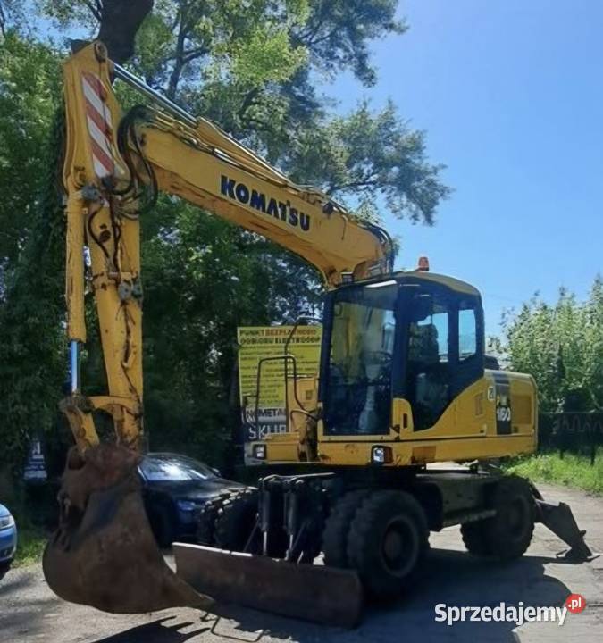 Koparka komatsu pw160 11 2lyzki super stan Szybkozłącze Mielec sprzedam