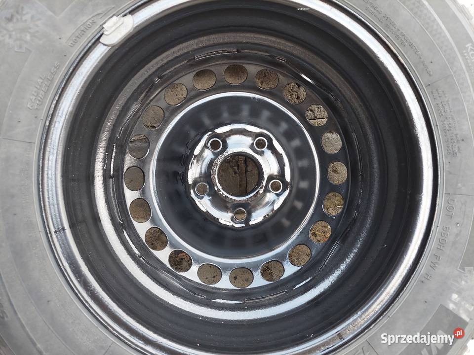 Koła VW R15 z oponami zimowymi 19565 Hankook łódzkie Sokolniki sprzedam