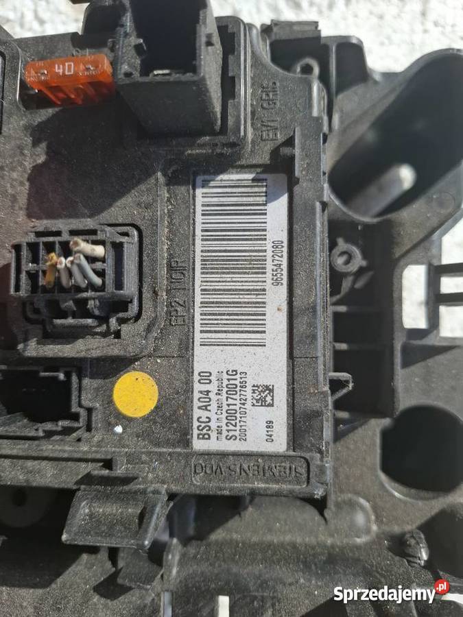 Komputer Skrzynka Bezpieczników Peugeot 407