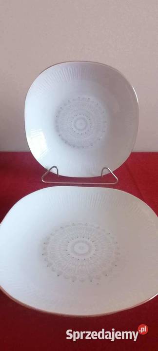 Komplet Głębokich Talerzy Wałbrzych PRL