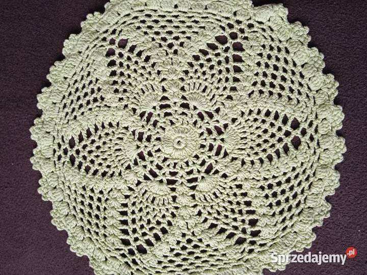 Serwetki szydełkowe ręcznie robione 7 30 beżowy Kraków