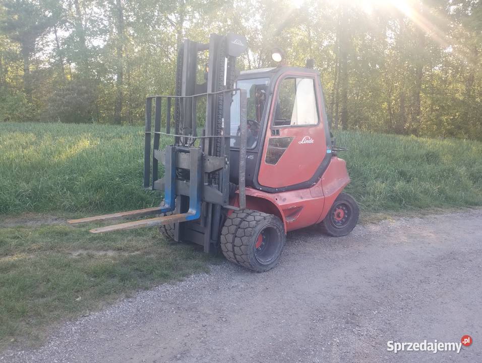 Linde h40 Perkins przesuw boczny 4 tony udźwigu Siewierz sprzedam