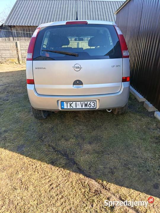 Sprzedam Opel Meriva 17DTI 2005r Meriva świętokrzyskie Stara Zbelutka