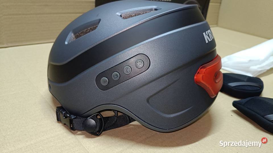 Kracess kask rowerowy r5862 z bluetooth kamerą