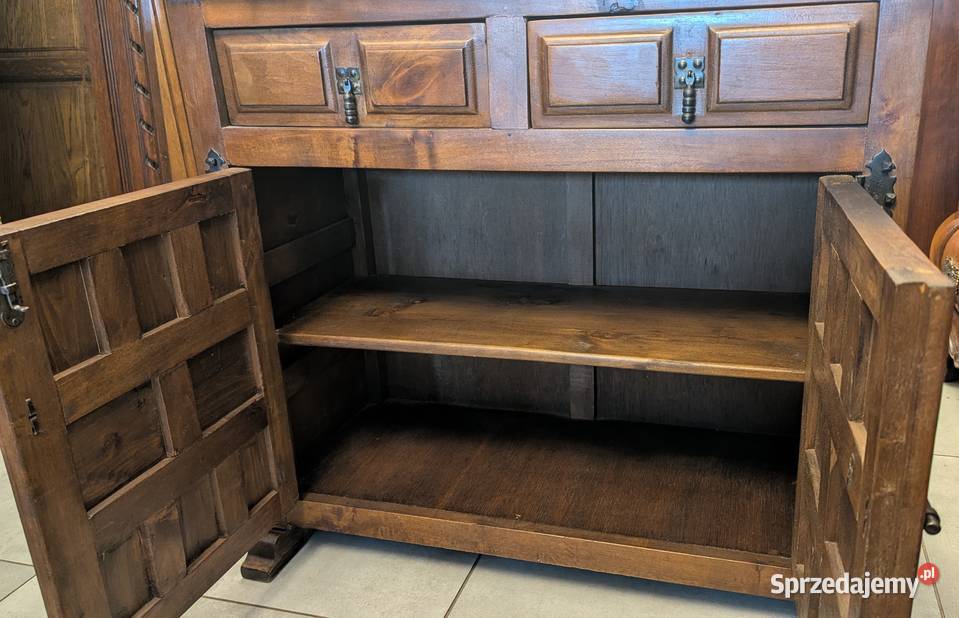 Piękna komodaszafka kolonialna sklep Dąbrowa śląskie Dąbrowa Górnicza