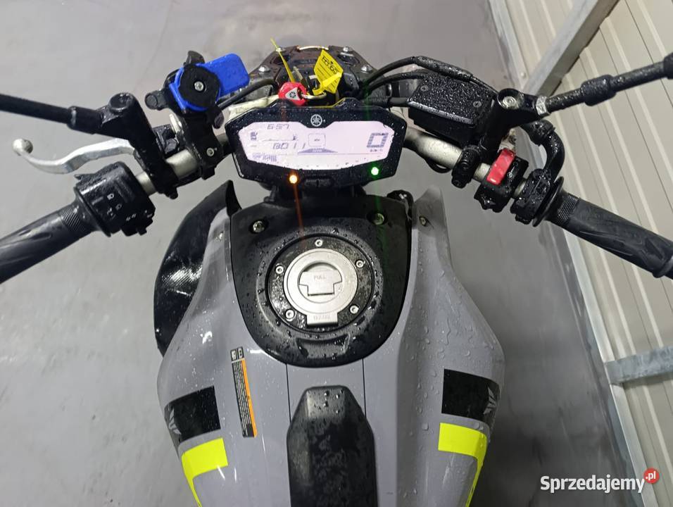 Yamaha MT07 FLUO 35kW A2 8 transport RATY uszkodzony Grójec sprzedam
